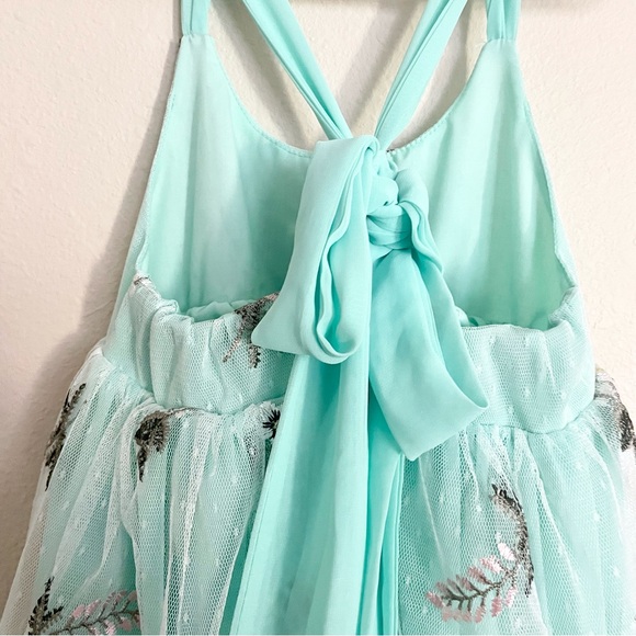 Pleiades Wild Lupine Ruffle Dress - Picture 11 of 13